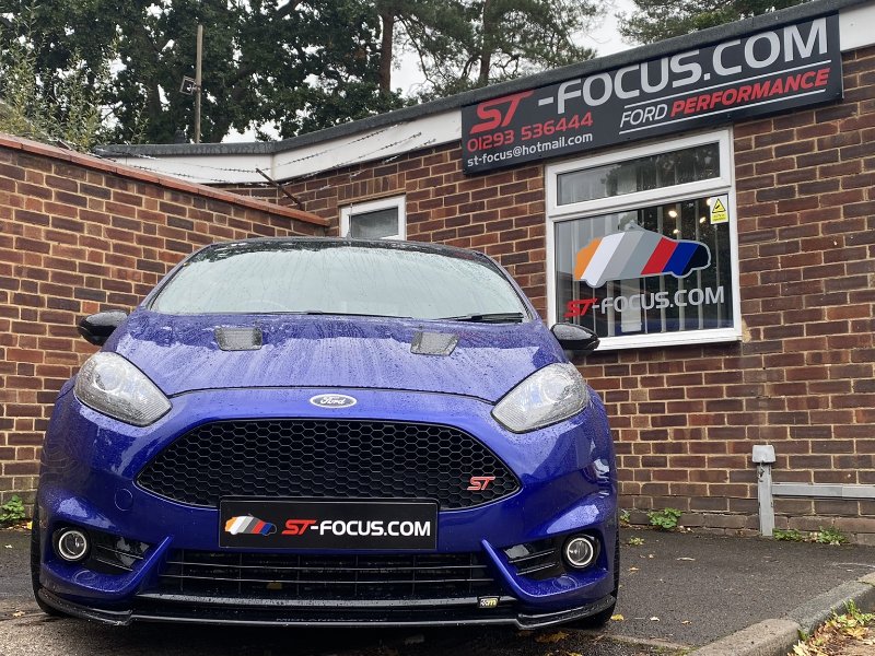 fiesta st kms exhaust